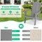 Costway Patio HIPS Adirondack Chair with Cup Holder Weather Resistant Outdoor 380 LBS Black/Teak/Green/Navy/Red/Gray/White/Yellow